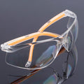 Transparent labor protection goggles