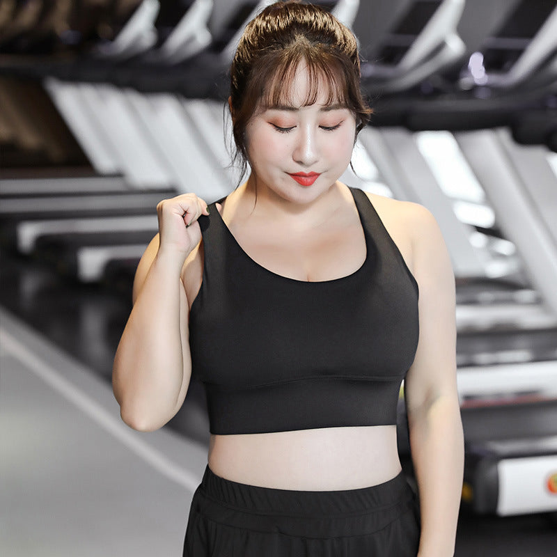 Shockproof running bra