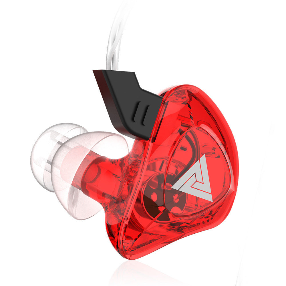 Sports ear-wrap earphone transparent earphone