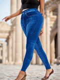 Ladies' Solid-colored Jeans