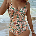 Personalized Women's One-piece Printed Swimsuit