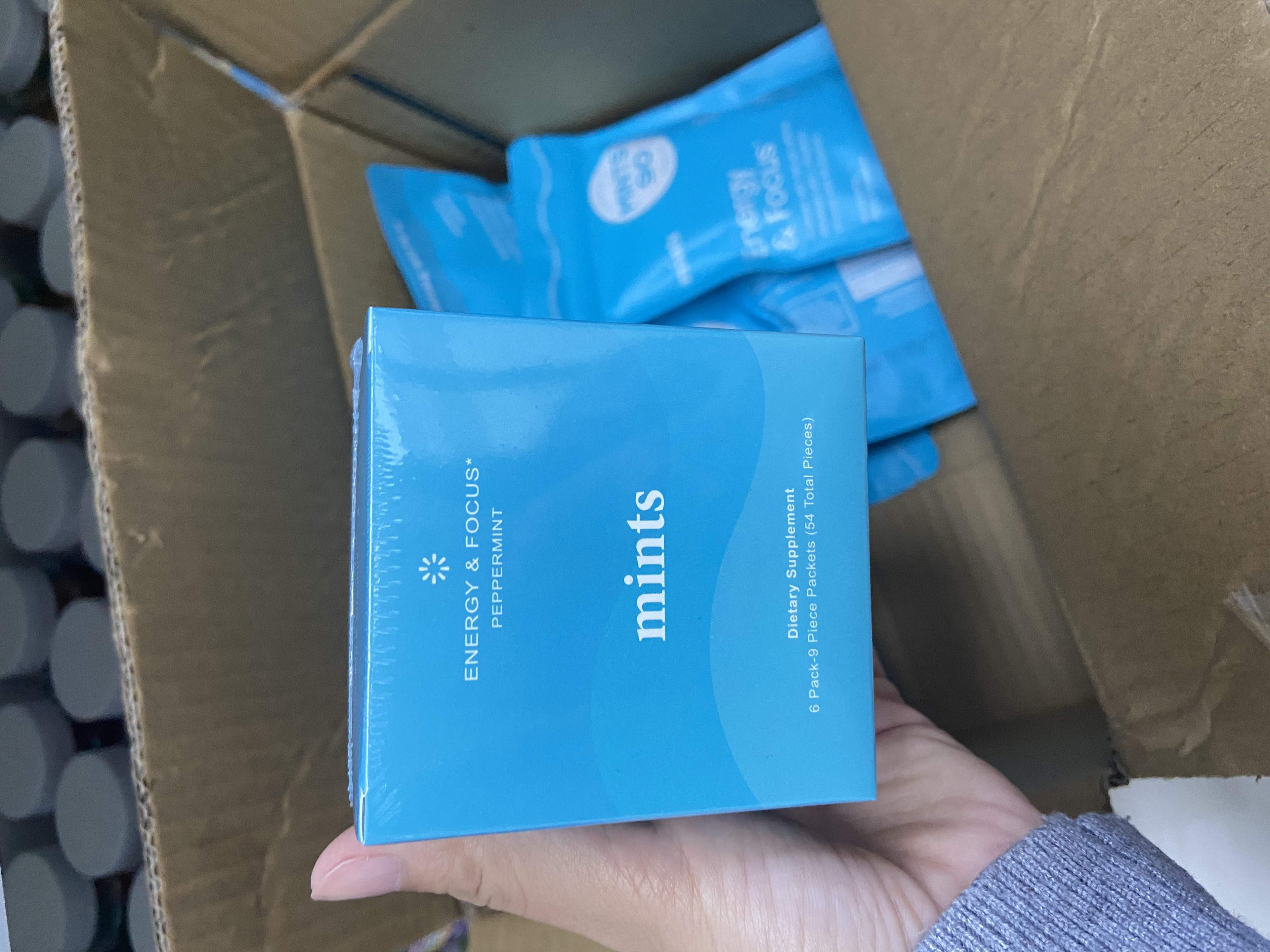 Mints Energy Caffeine Gum